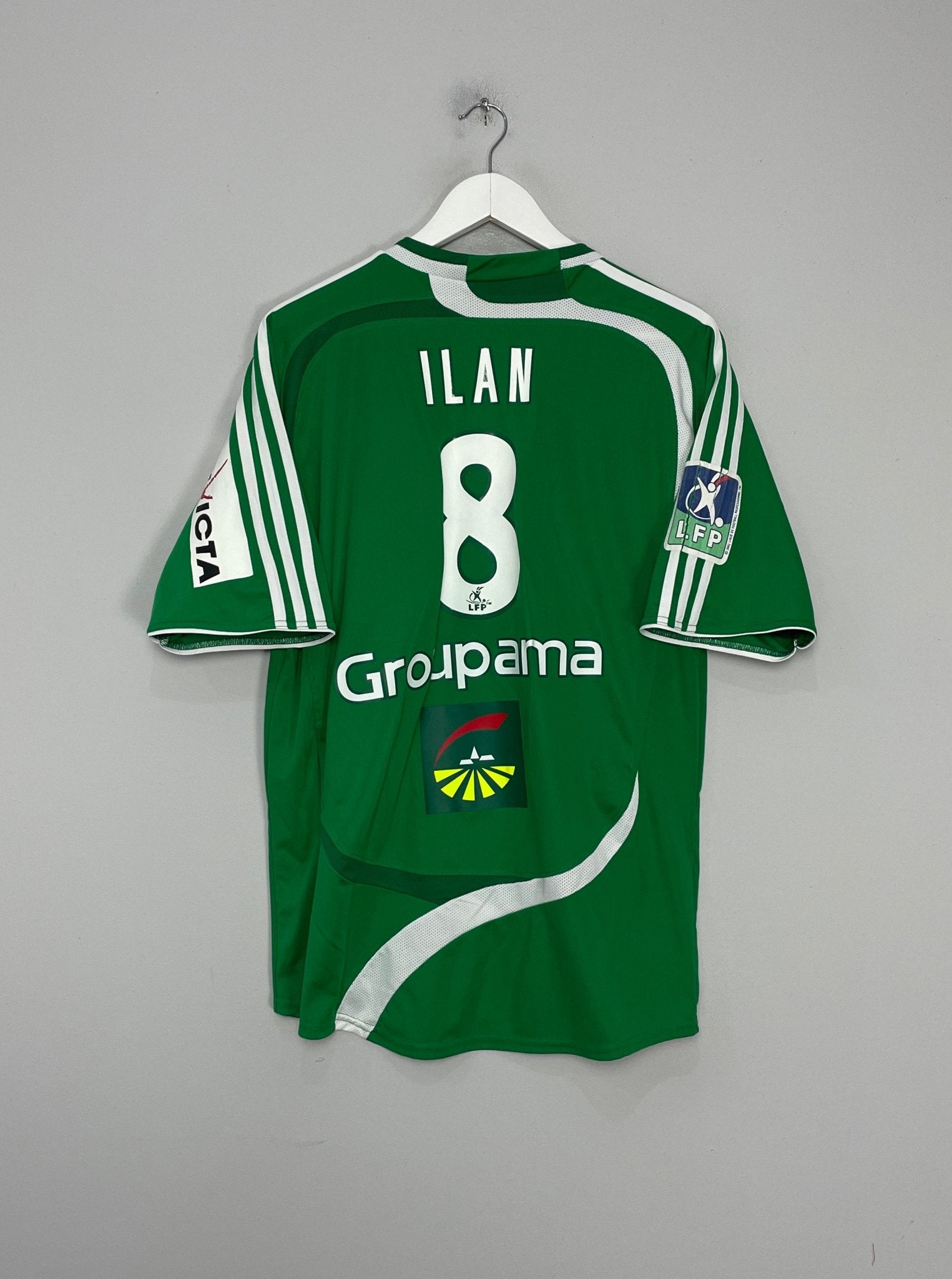 Shop 2006/07 ST ETIENNE ILAN #8 HOME SHIRT (M) ADIDAS, classic football shirts, vintage football shirts & retro soccer jerseys at Cult Kits