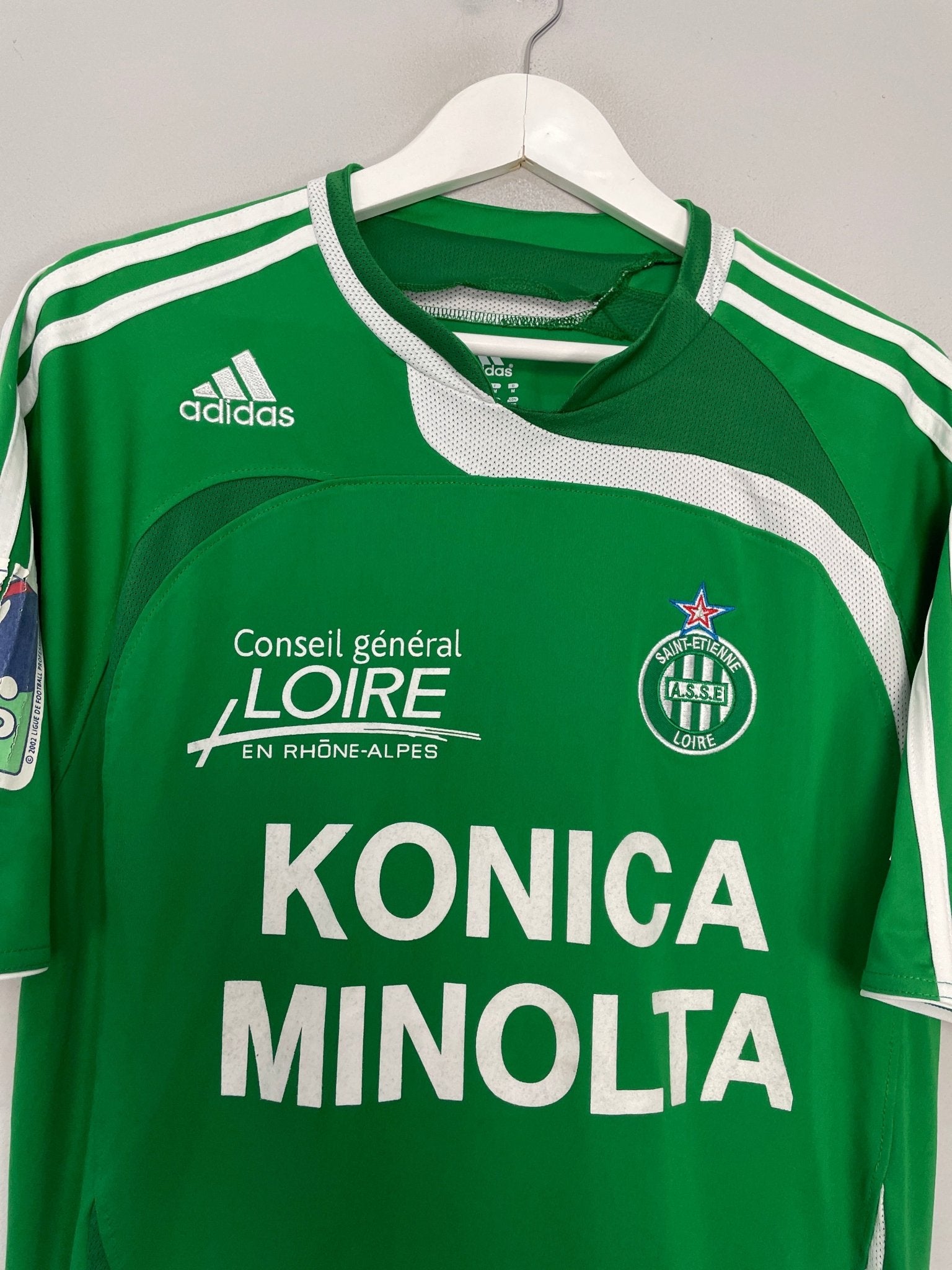 Shop 2006/07 ST ETIENNE ILAN #8 HOME SHIRT (M) ADIDAS, classic football shirts, vintage football shirts & retro soccer jerseys at Cult Kits