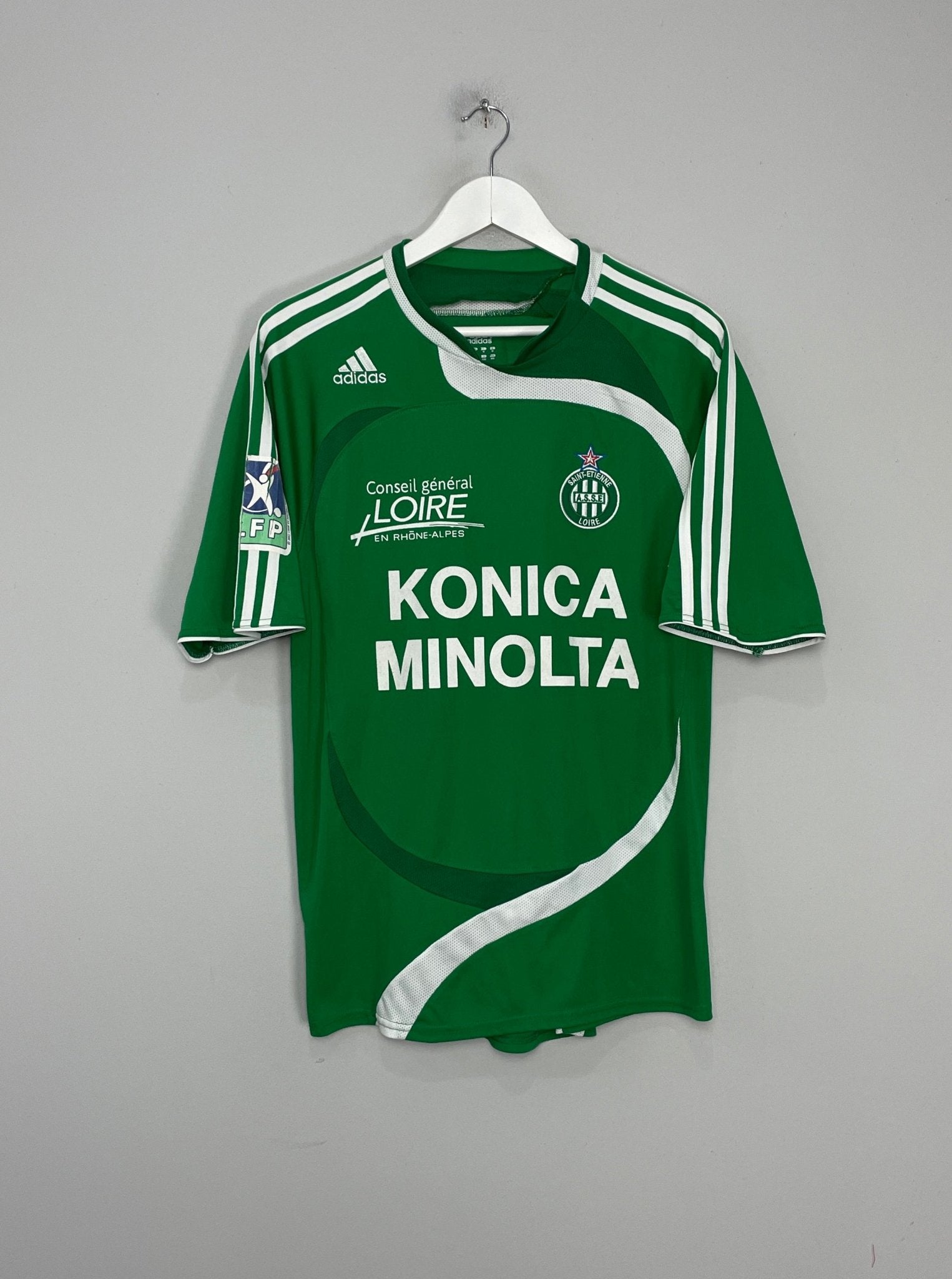 Shop 2006/07 ST ETIENNE ILAN #8 HOME SHIRT (M) ADIDAS, classic football shirts, vintage football shirts & retro soccer jerseys at Cult Kits