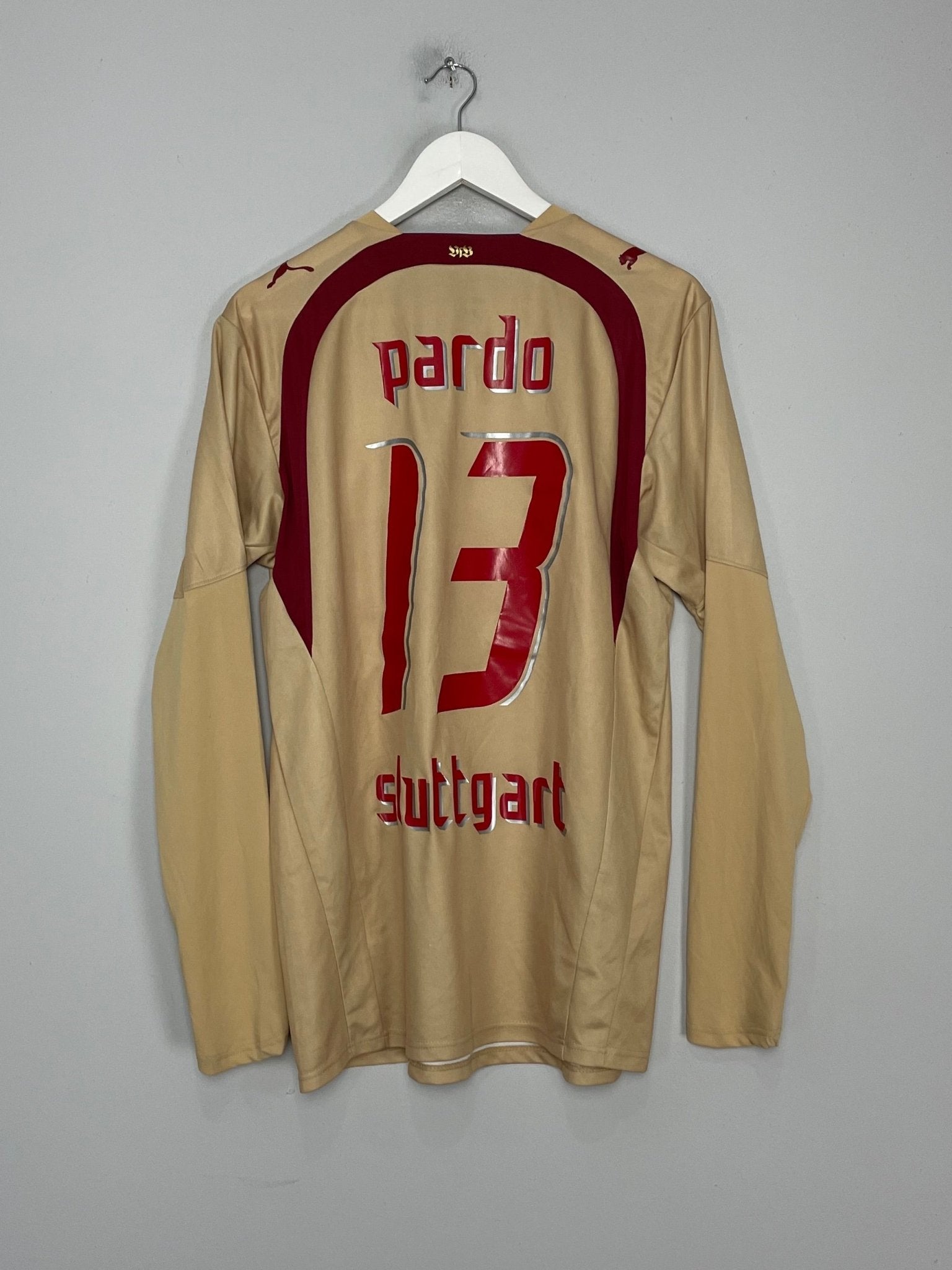 Shop 2006/07 STUTTGART PARDO #13 L/S THIRD SHIRT (L) PUMA, classic football shirts, vintage football shirts & retro soccer jerseys at Cult Kits