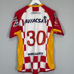 Shop 2006/07 TECOS FC #30 *MATCH ISSUE* HOME SHIRT (M) ATLETICA, classic football shirts, vintage football shirts & retro soccer jerseys at Cult Kits