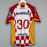 Shop 2006/07 TECOS FC #30 *MATCH ISSUE* HOME SHIRT (M) ATLETICA, classic football shirts, vintage football shirts & retro soccer jerseys at Cult Kits