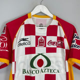 Shop 2006/07 TECOS FC #30 *MATCH ISSUE* HOME SHIRT (M) ATLETICA, classic football shirts, vintage football shirts & retro soccer jerseys at Cult Kits