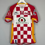 Shop 2006/07 TECOS FC #30 *MATCH ISSUE* HOME SHIRT (M) ATLETICA, classic football shirts, vintage football shirts & retro soccer jerseys at Cult Kits