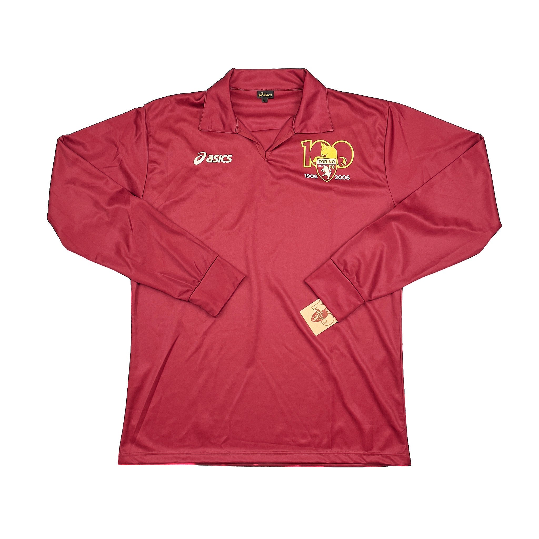 Buy 2006/07 Torino *BNWT - with defects* Centenary L/S Home Shirt (L) Asics ~ Free worldwide shipping available ~ Authentic Vintage Football Shirts from Cult Kits