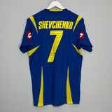 Shop 2006/07 UKRAINE SHEVCHENKO #7 AWAY SHIRT (XL) LOTTO, classic football shirts, vintage football shirts & retro soccer jerseys at Cult Kits