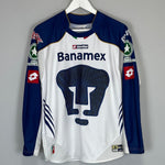 Shop 2006/07 UNAM PUMAS L/S HOME SHIRT (S) LOTTO, classic football shirts, vintage football shirts & retro soccer jerseys at Cult Kits