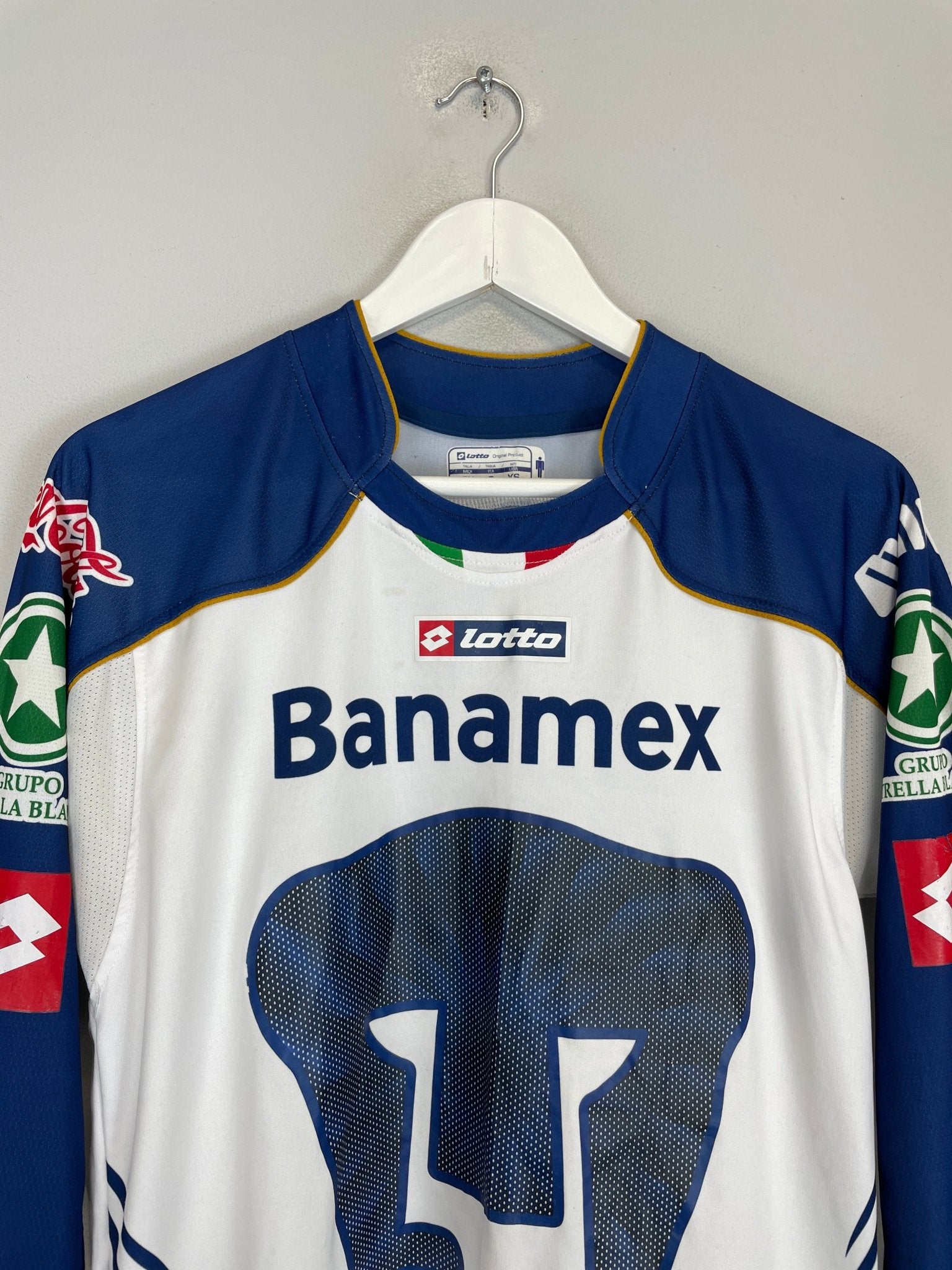 Shop 2006/07 UNAM PUMAS L/S HOME SHIRT (S) LOTTO, classic football shirts, vintage football shirts & retro soccer jerseys at Cult Kits