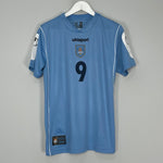 Shop 2006/07 URUGUAY #9 HOME SHIRT (L) UHLSPORT, classic football shirts, vintage football shirts & retro soccer jerseys at Cult Kits