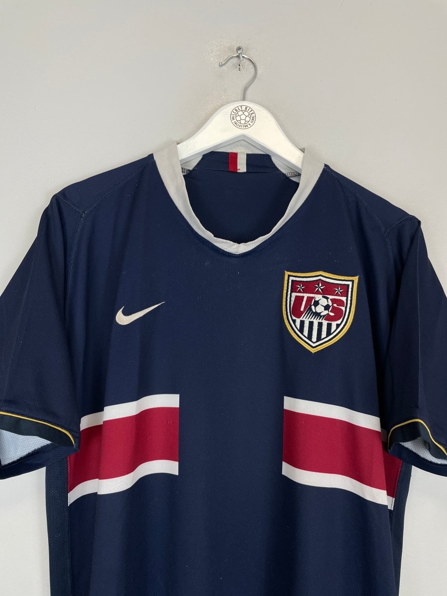 2006/07 USA AWAY SHIRT (L) NIKE - Cult Kits - Large - Buy Vintage Football Shirts, Authentic Retro Football Shirts For Sale, Classic Football Shirts & Soccer Jersey