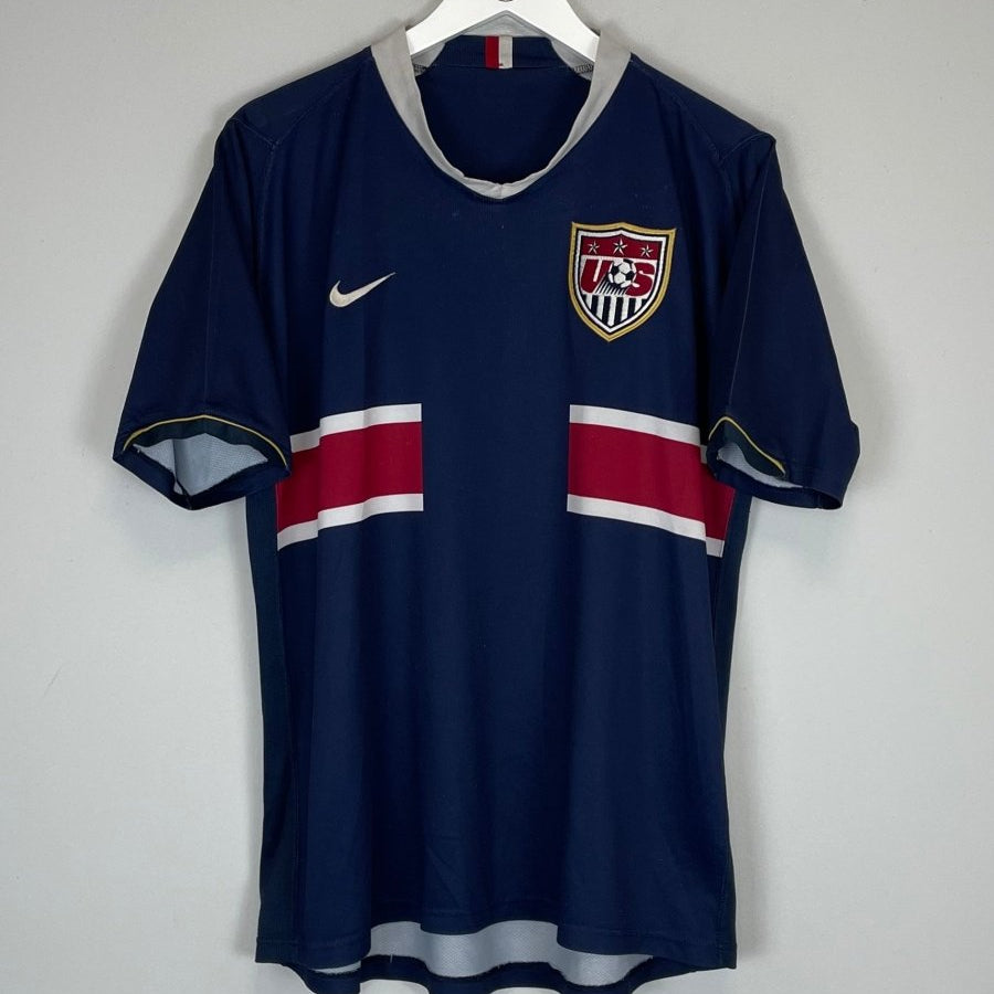 2006/07 USA AWAY SHIRT (L) NIKE - Cult Kits - Large - Buy Vintage Football Shirts, Authentic Retro Football Shirts For Sale, Classic Football Shirts & Soccer Jersey