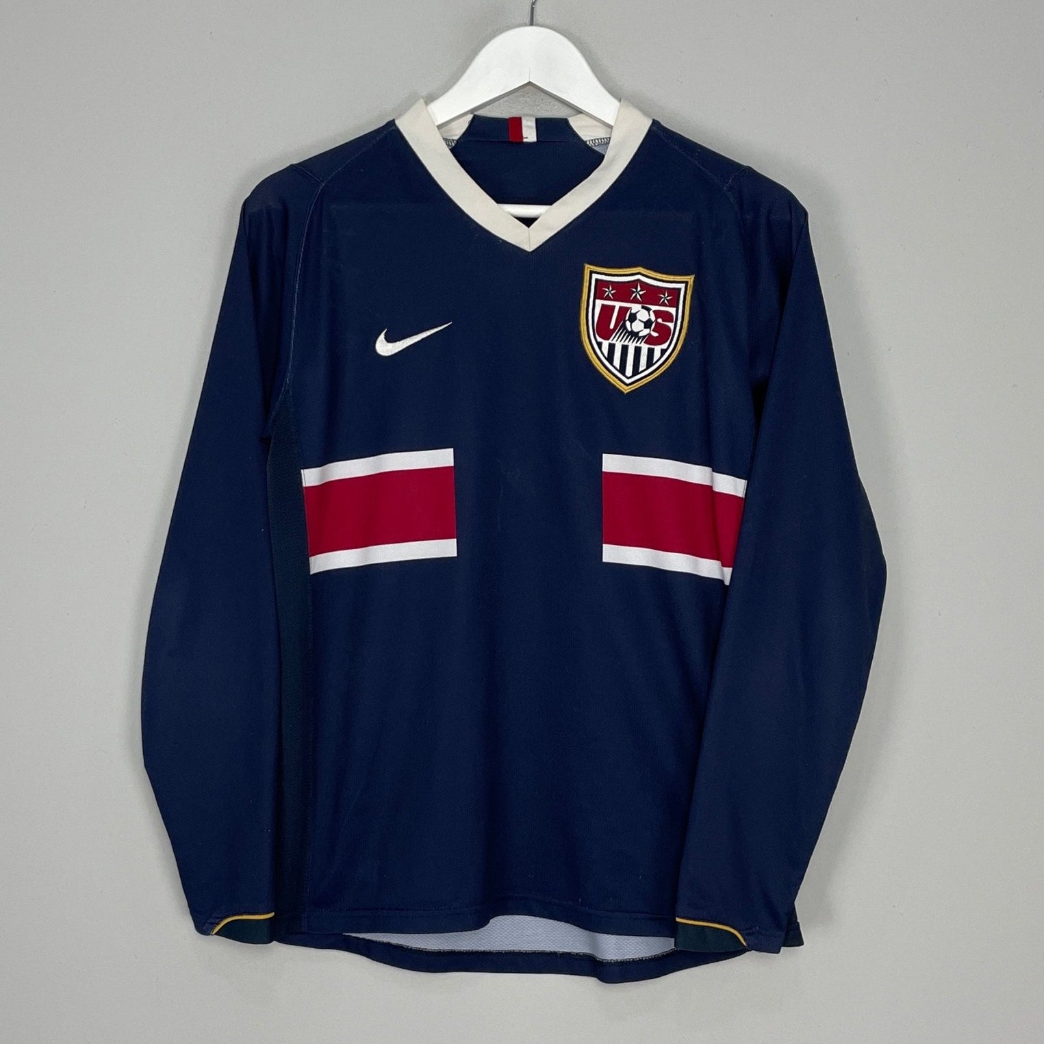 Shop 2006/07 USA L/S AWAY SHIRT (S) NIKE, classic football shirts, vintage football shirts & retro soccer jerseys at Cult Kits