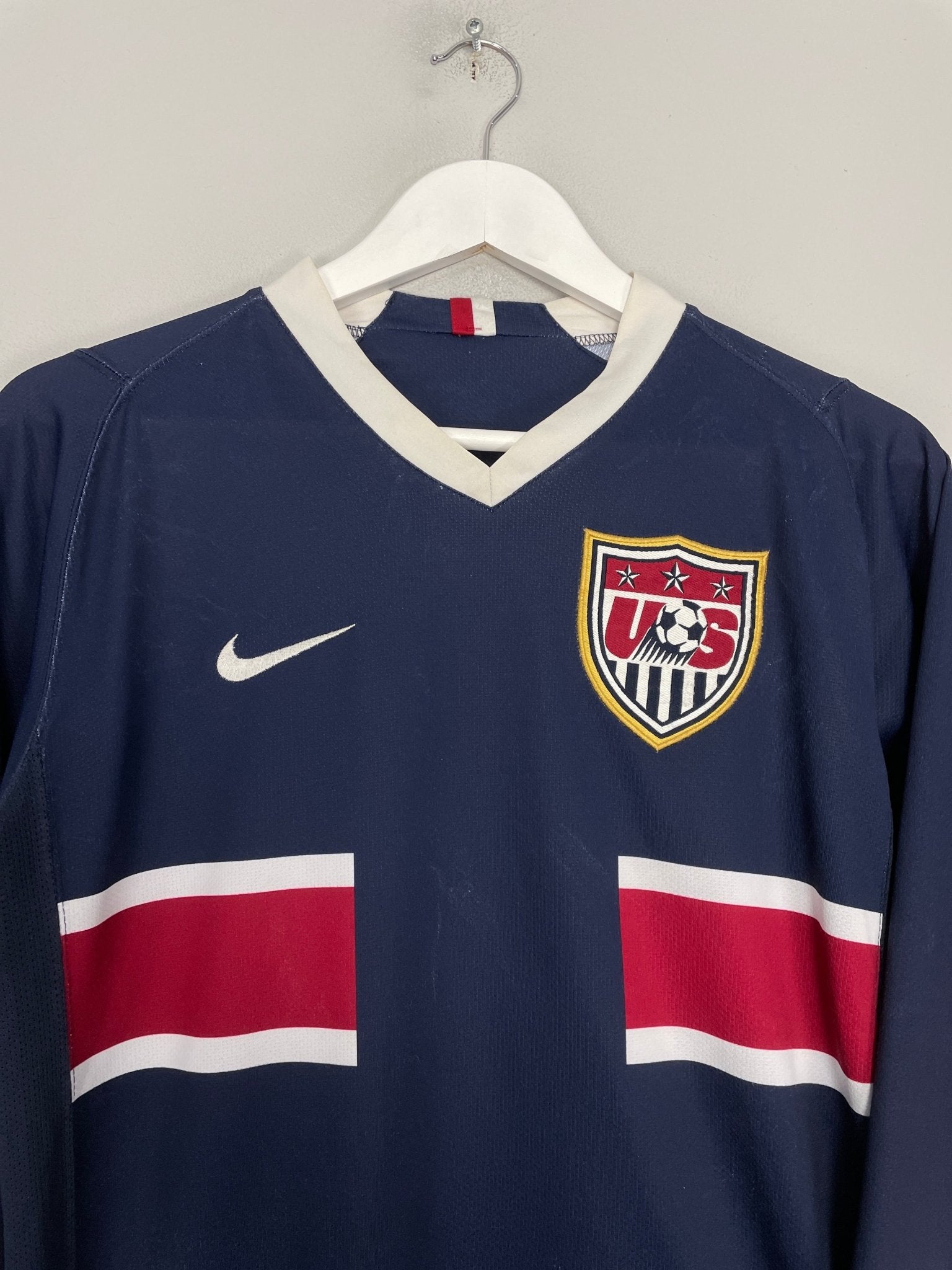 Shop 2006/07 USA L/S AWAY SHIRT (S) NIKE, classic football shirts, vintage football shirts & retro soccer jerseys at Cult Kits