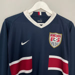Shop 2006/07 USA *PLAYER ISSUE* L/S AWAY SHIRT (L) NIKE, classic football shirts, vintage football shirts & retro soccer jerseys at Cult Kits