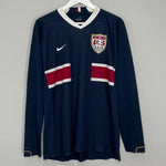 Shop 2006/07 USA *PLAYER ISSUE* L/S AWAY SHIRT (L) NIKE, classic football shirts, vintage football shirts & retro soccer jerseys at Cult Kits
