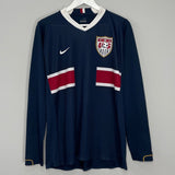 Shop 2006/07 USA *PLAYER ISSUE* L/S AWAY SHIRT (L) NIKE, classic football shirts, vintage football shirts & retro soccer jerseys at Cult Kits