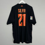 Shop 2006/07 VALENCIA SILVA #21 AWAY SHIRT (XXL) NIKE, classic football shirts, vintage football shirts & retro soccer jerseys at Cult Kits