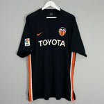 Shop 2006/07 VALENCIA SILVA #21 AWAY SHIRT (XXL) NIKE, classic football shirts, vintage football shirts & retro soccer jerseys at Cult Kits