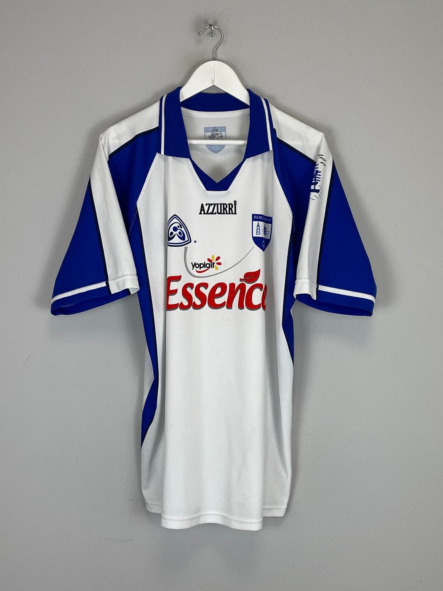Shop 2006/07 WATERFORD HOME SHIRT (XL) AZURRI, classic football shirts, vintage football shirts & retro soccer jerseys at Cult Kits