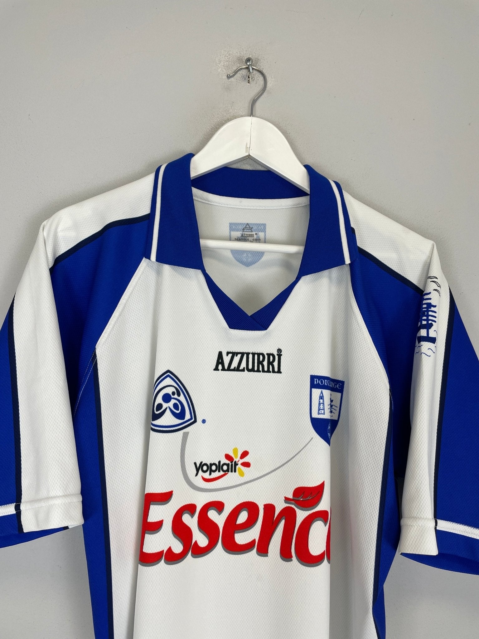 Shop 2006/07 WATERFORD HOME SHIRT (XL) AZURRI, classic football shirts, vintage football shirts & retro soccer jerseys at Cult Kits