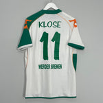 Shop 2006/07 WERDER BREMEN KLOSE #11 HOME SHIRT (XL) KAPPA, classic football shirts, vintage football shirts & retro soccer jerseys at Cult Kits