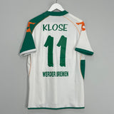 Shop 2006/07 WERDER BREMEN KLOSE #11 HOME SHIRT (XL) KAPPA, classic football shirts, vintage football shirts & retro soccer jerseys at Cult Kits