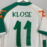 Shop 2006/07 WERDER BREMEN KLOSE #11 HOME SHIRT (XL) KAPPA, classic football shirts, vintage football shirts & retro soccer jerseys at Cult Kits