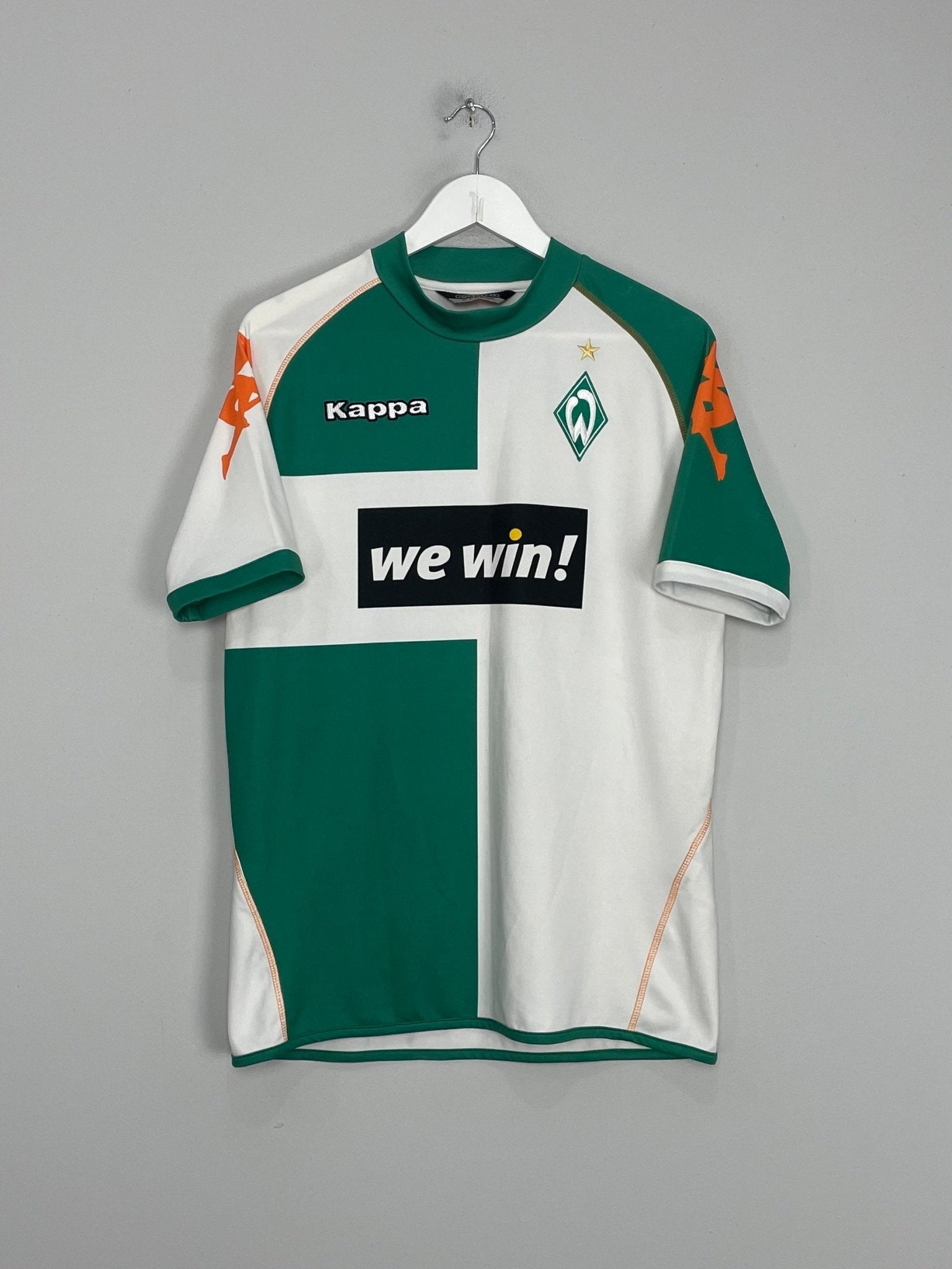 Shop 2006/07 WERDER BREMEN KLOSE #11 HOME SHIRT (XL) KAPPA, classic football shirts, vintage football shirts & retro soccer jerseys at Cult Kits