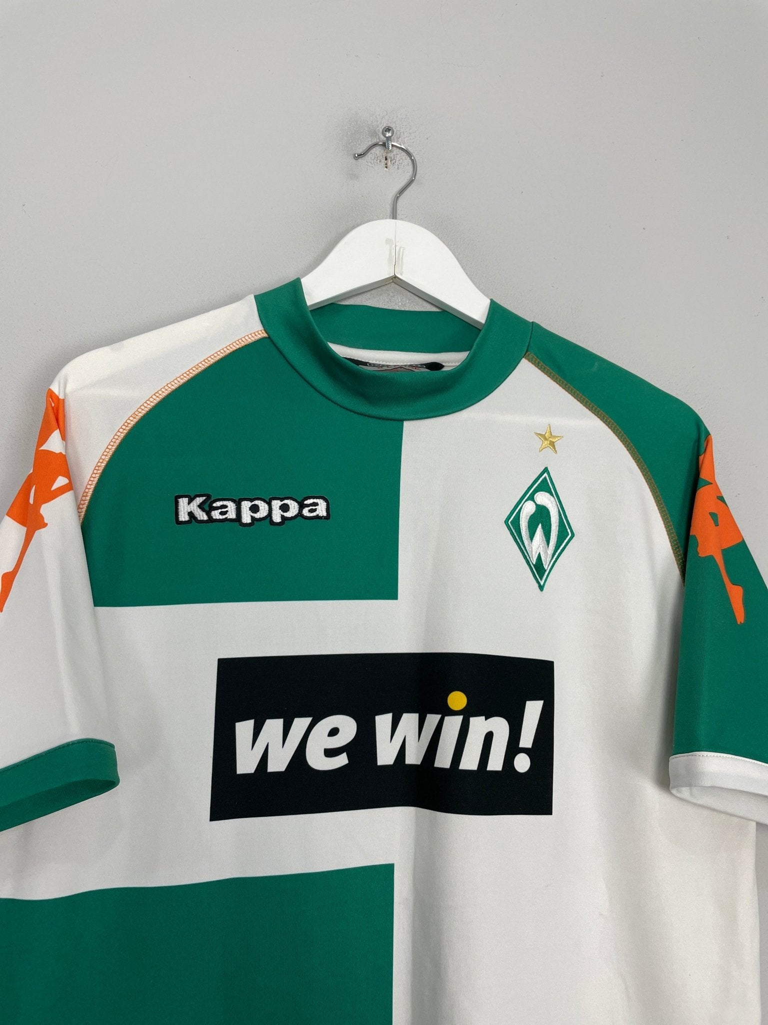 Shop 2006/07 WERDER BREMEN KLOSE #11 HOME SHIRT (XL) KAPPA, classic football shirts, vintage football shirts & retro soccer jerseys at Cult Kits