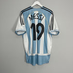 Shop 2006/08 ARGENTINA MESSI #19 HOME SHIRT (L) ADIDAS, classic football shirts, vintage football shirts & retro soccer jerseys at Cult Kits