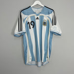 Shop 2006/08 ARGENTINA MESSI #19 HOME SHIRT (L) ADIDAS, classic football shirts, vintage football shirts & retro soccer jerseys at Cult Kits