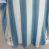 Shop 2006/08 ARGENTINA RIQUELME #10 HOME SHIRT (XL) ADIDAS, classic football shirts, vintage football shirts & retro soccer jerseys at Cult Kits