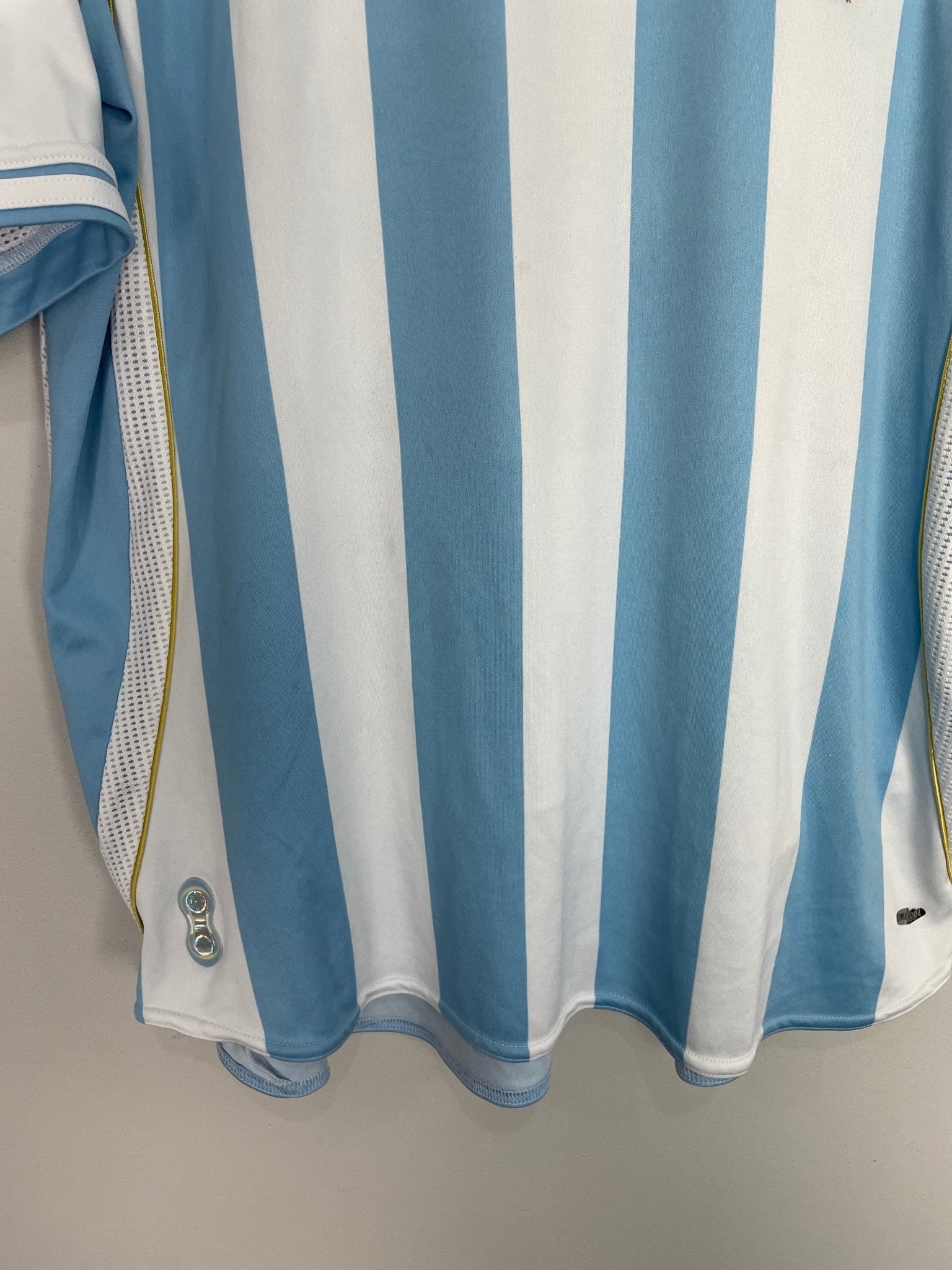 Shop 2006/08 ARGENTINA RIQUELME #10 HOME SHIRT (XL) ADIDAS, classic football shirts, vintage football shirts & retro soccer jerseys at Cult Kits