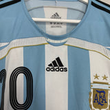 Shop 2006/08 ARGENTINA RIQUELME #10 HOME SHIRT (XL) ADIDAS, classic football shirts, vintage football shirts & retro soccer jerseys at Cult Kits
