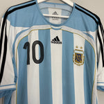 Shop 2006/08 ARGENTINA RIQUELME #10 HOME SHIRT (XL) ADIDAS, classic football shirts, vintage football shirts & retro soccer jerseys at Cult Kits