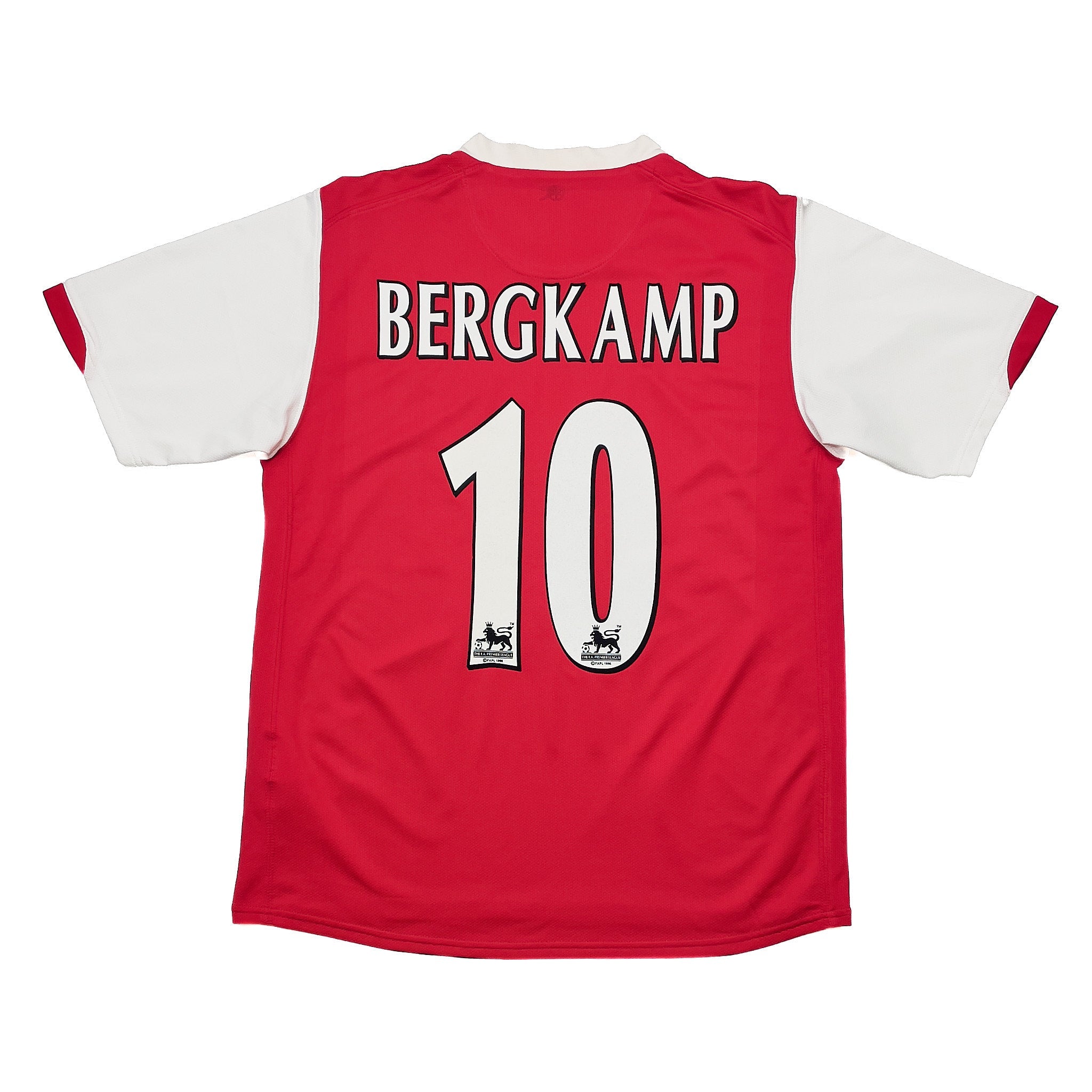 Buy 2006/08 Arsenal Bergkamp 10 Home Shirt (M) Nike ~ Free worldwide shipping ~ Authentic Vintage Football Shirts from Cult Kits