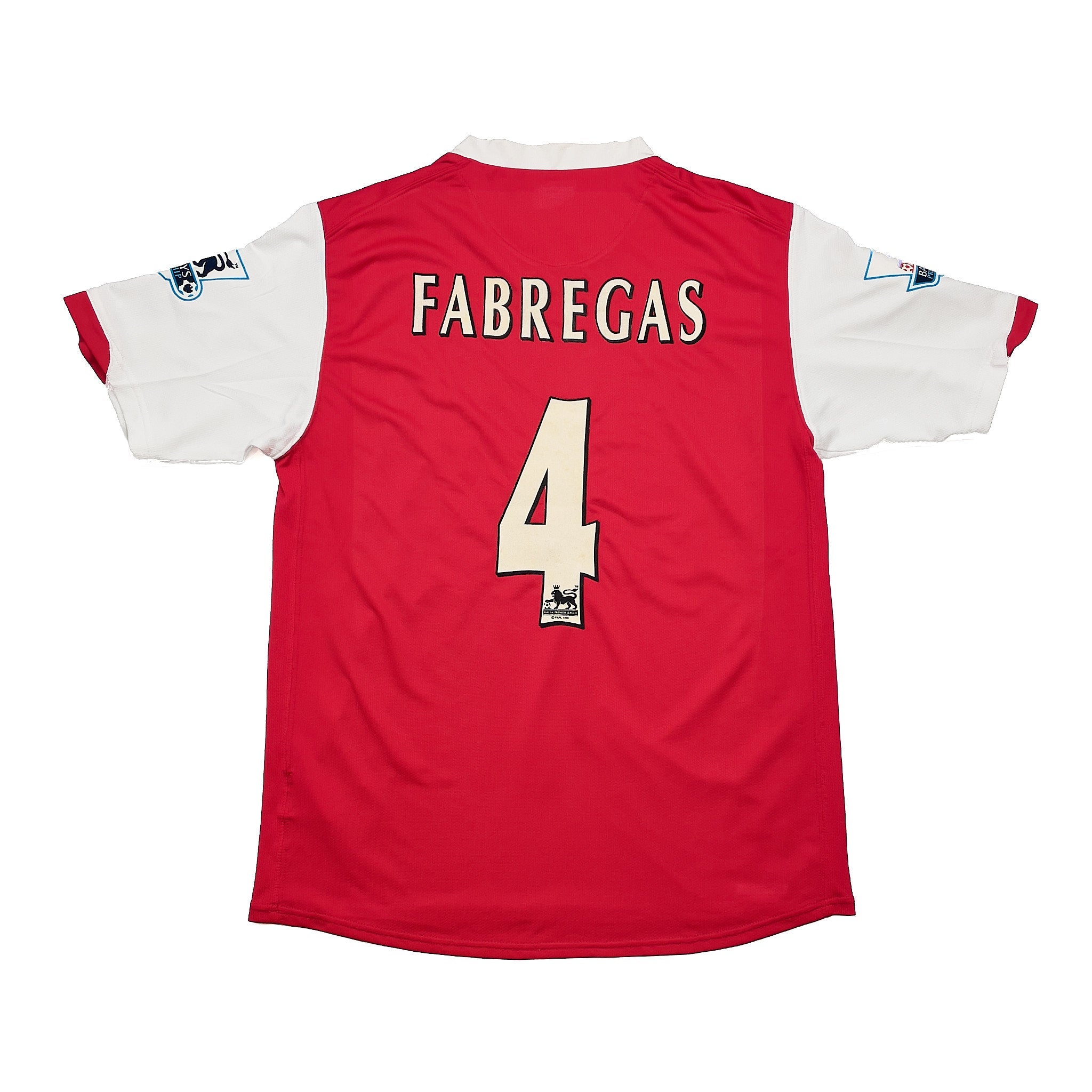 Buy 2006/08 Arsenal Fabregas 4 Home Shirt (L) Nike ~ Free worldwide shipping ~ Authentic Vintage Football Shirts from Cult Kits