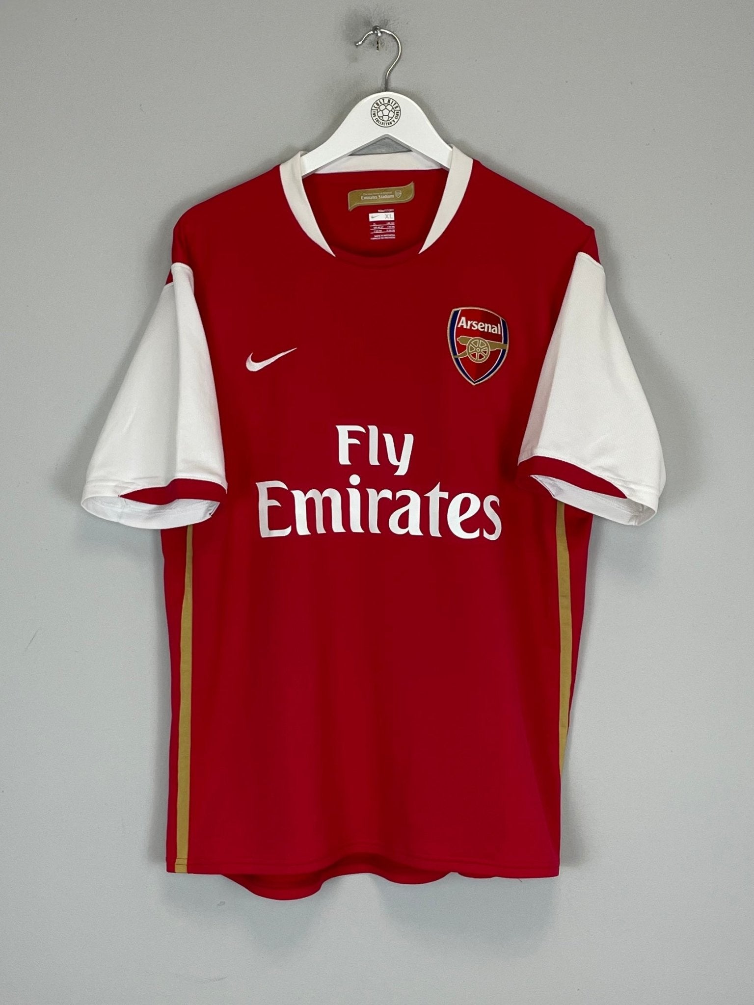 Shop 2006/08 ARSENAL FABREGAS #4 HOME SHIRT (XL) NIKE, classic football shirts, vintage football shirts & retro soccer jerseys at Cult Kits