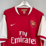 Shop 2006/08 ARSENAL FABREGAS #4 HOME SHIRT (XL) NIKE, classic football shirts, vintage football shirts & retro soccer jerseys at Cult Kits