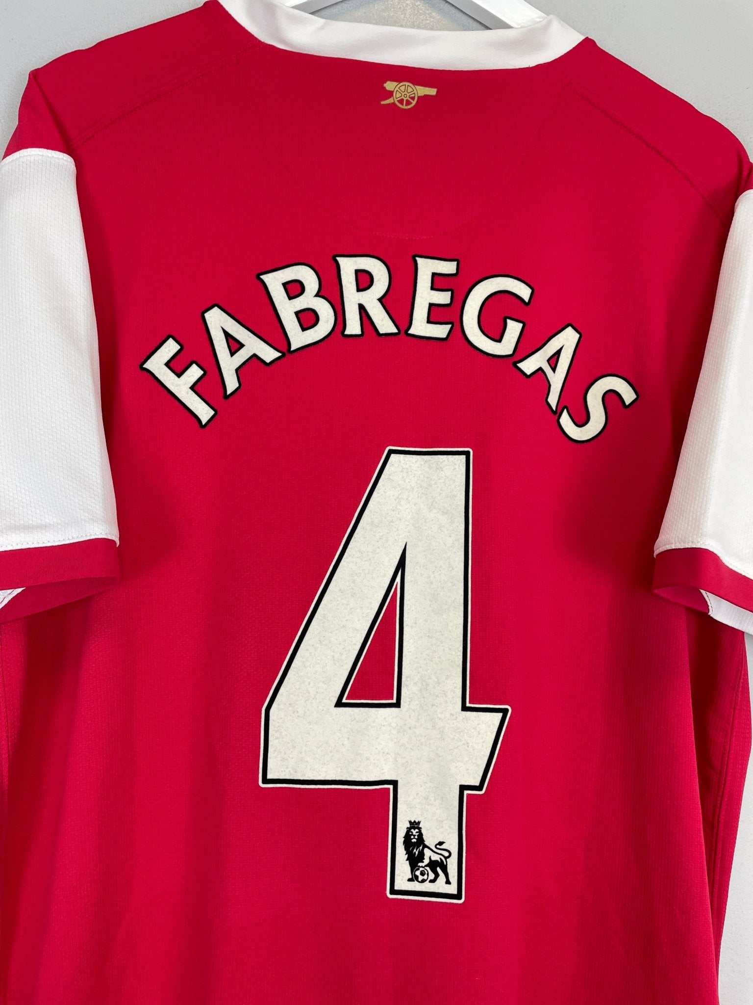 Shop 2006/08 ARSENAL FABREGAS #4 HOME SHIRT (XL) NIKE, classic football shirts, vintage football shirts & retro soccer jerseys at Cult Kits