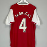 Shop 2006/08 ARSENAL FABREGAS #4 HOME SHIRT (XL) NIKE, classic football shirts, vintage football shirts & retro soccer jerseys at Cult Kits
