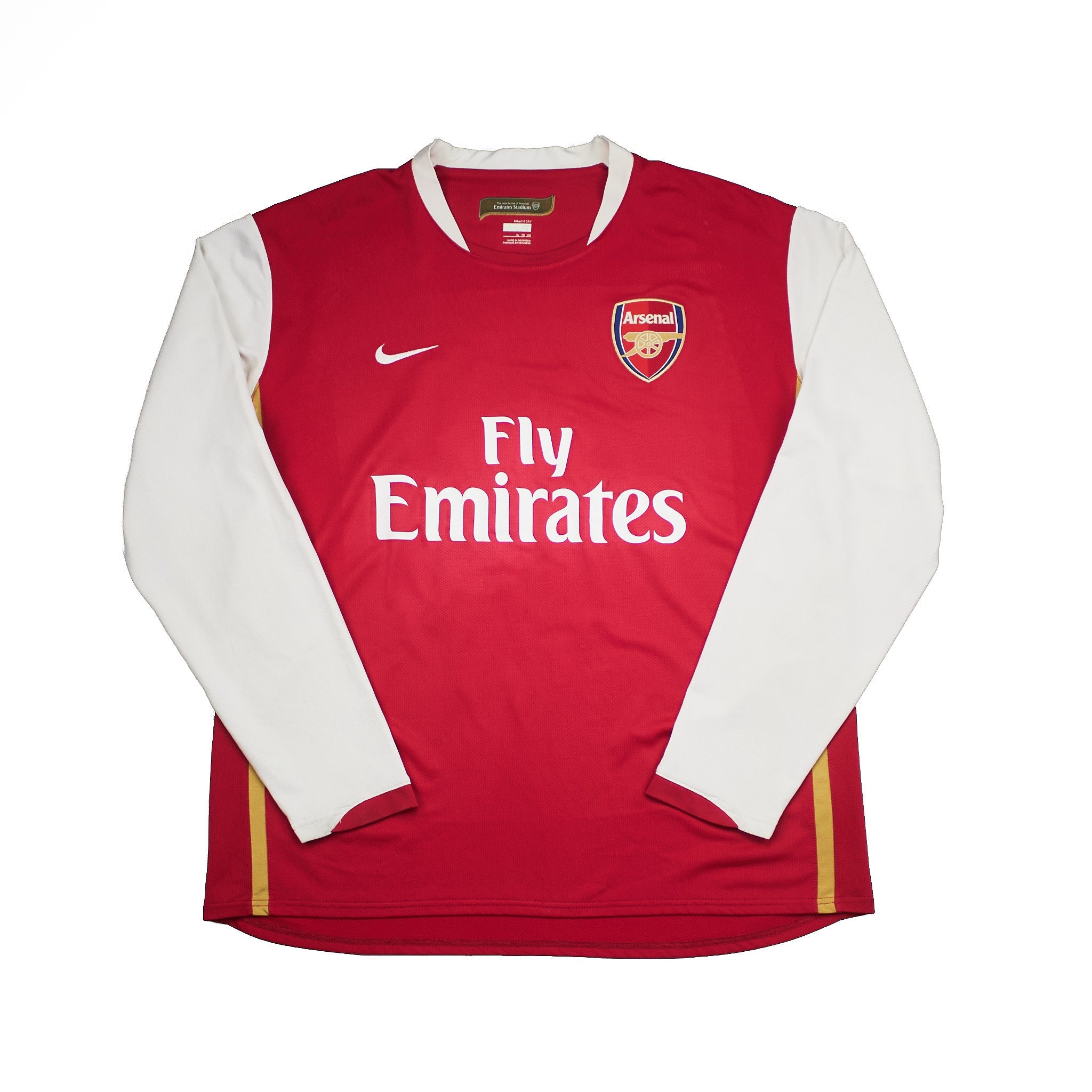 Buy 2006/08 Arsenal Henry 14 Home Shirt L/S (XL) Nike ~ Free worldwide shipping ~ Authentic Vintage Football Shirts from Cult Kits