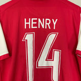 Shop 2006/08 ARSENAL HENRY #14 HOME SHIRT (M) NIKE, classic football shirts, vintage football shirts & retro soccer jerseys at Cult Kits
