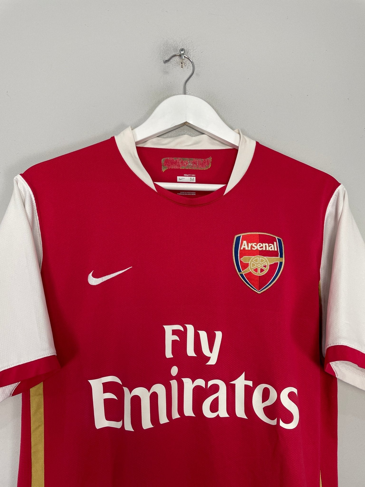 Shop 2006/08 ARSENAL HENRY #14 HOME SHIRT (M) NIKE, classic football shirts, vintage football shirts & retro soccer jerseys at Cult Kits