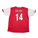 Buy 2006/08 Arsenal Henry 14 Home Shirt (XL) Nike ~ Free worldwide shipping ~ Authentic Vintage Football Shirts from Cult Kits