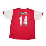 Buy 2006/08 Arsenal Henry 14 Home Shirt (XL) Nike ~ Free worldwide shipping ~ Authentic Vintage Football Shirts from Cult Kits