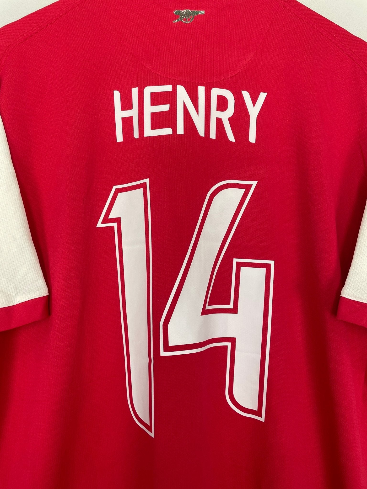Shop 2006/08 ARSENAL HENRY #14 HOME SHIRT (XL) NIKE, classic football shirts, vintage football shirts & retro soccer jerseys at Cult Kits
