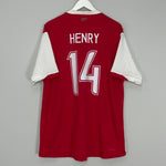 Shop 2006/08 ARSENAL HENRY #14 HOME SHIRT (XL) NIKE, classic football shirts, vintage football shirts & retro soccer jerseys at Cult Kits