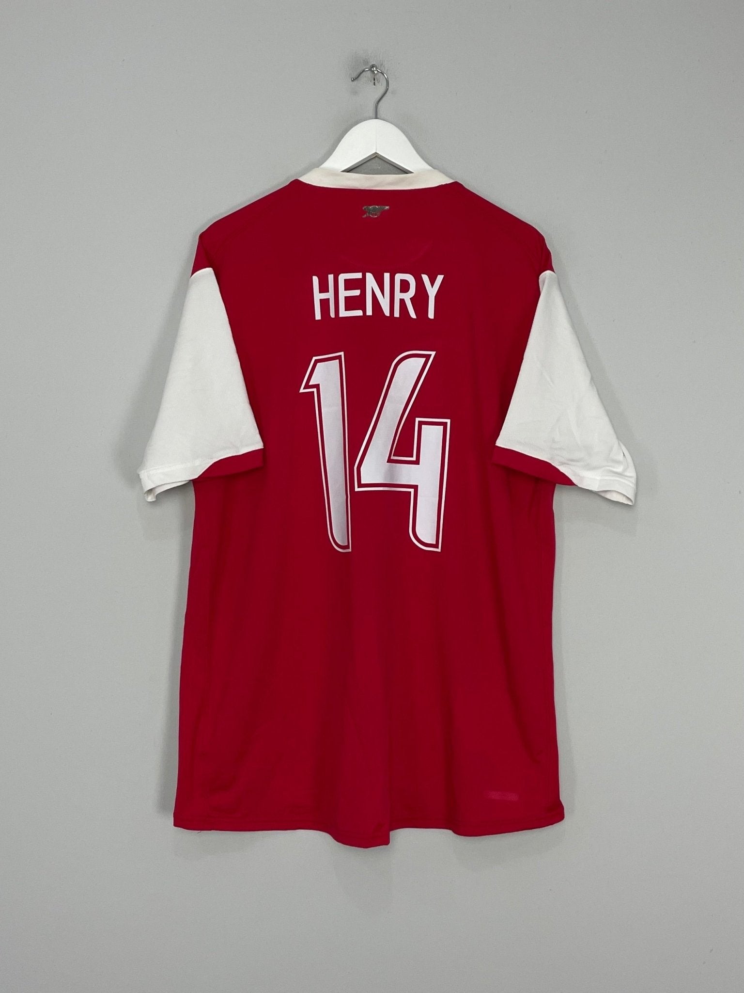 Shop 2006/08 ARSENAL HENRY #14 HOME SHIRT (XL) NIKE, classic football shirts, vintage football shirts & retro soccer jerseys at Cult Kits