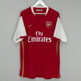Shop 2006/08 ARSENAL HENRY #14 HOME SHIRT (XL) NIKE, classic football shirts, vintage football shirts & retro soccer jerseys at Cult Kits